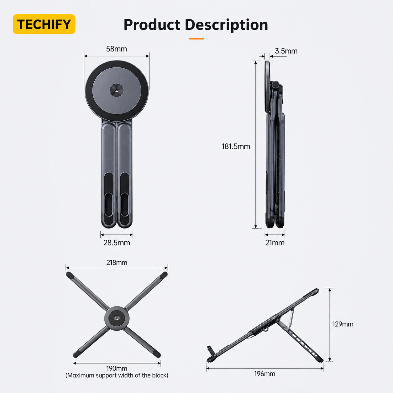TECHIFY FlexStand Pro