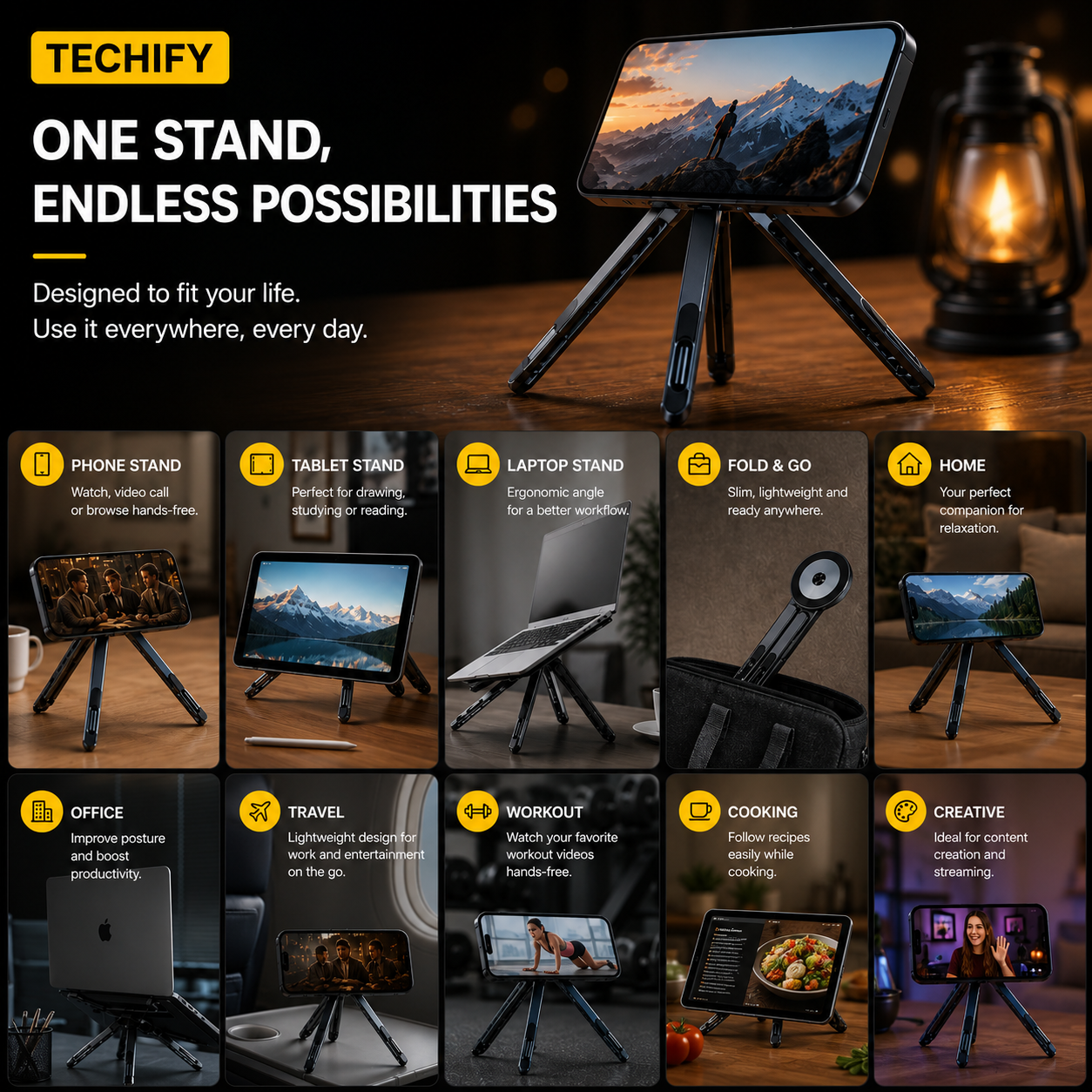 TECHIFY FlexStand Pro